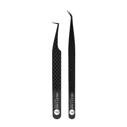 Blackest 90 Degree Volume & Isolation Tweezers Duo Set